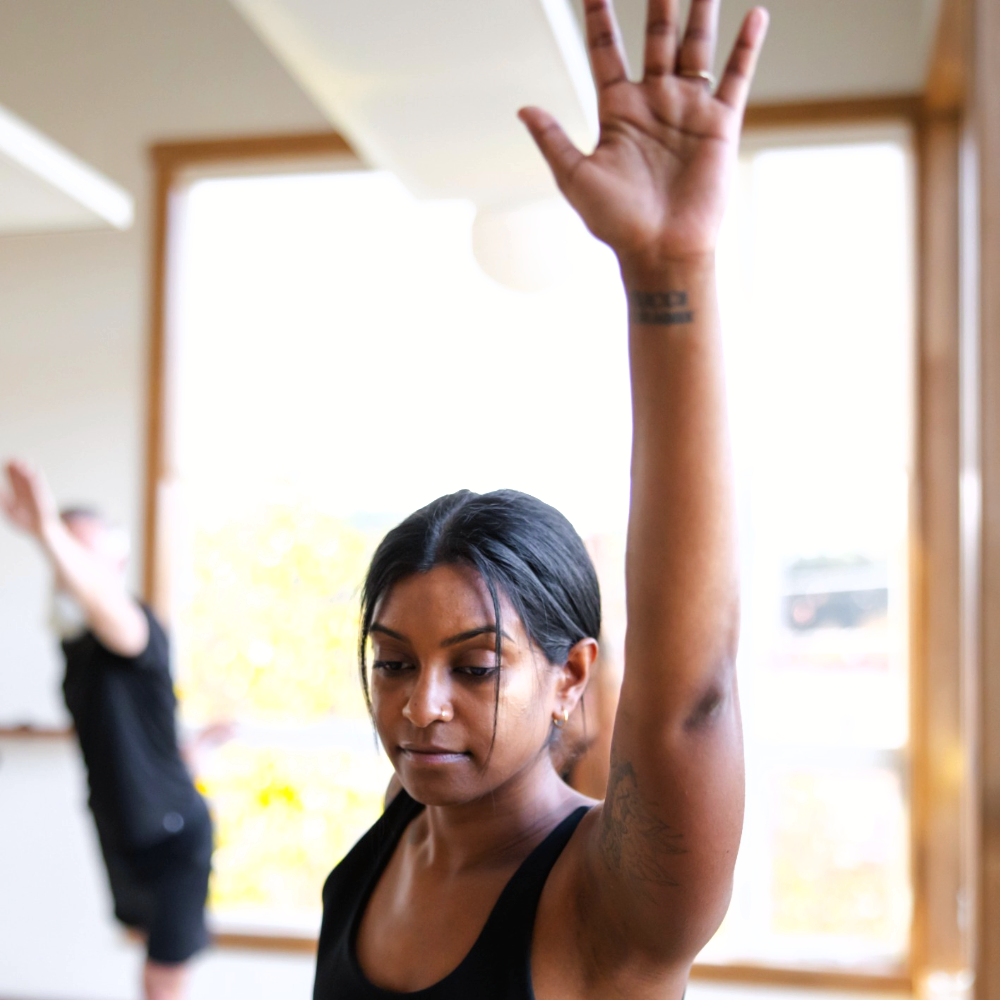 Siya in Dancer's Pose