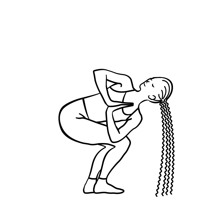 Prayer Twist Pose